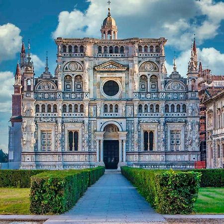 Borgo Zelata Aparthotel Bereguardo Bagian luar foto