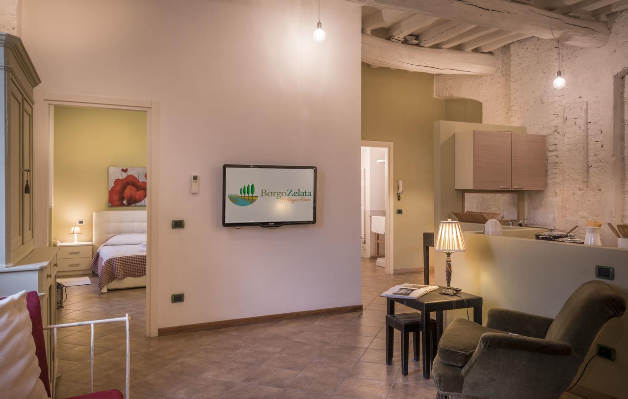 Borgo Zelata Aparthotel Bereguardo Bagian luar foto