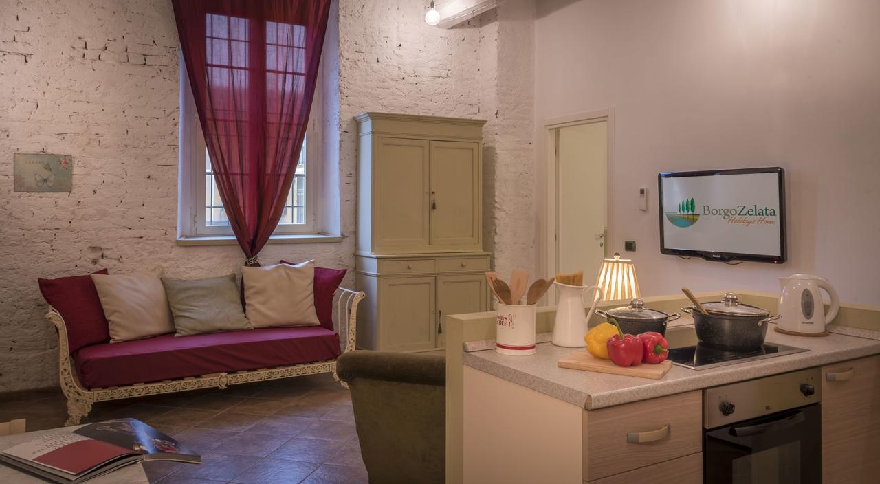 Borgo Zelata Aparthotel Bereguardo Bagian luar foto