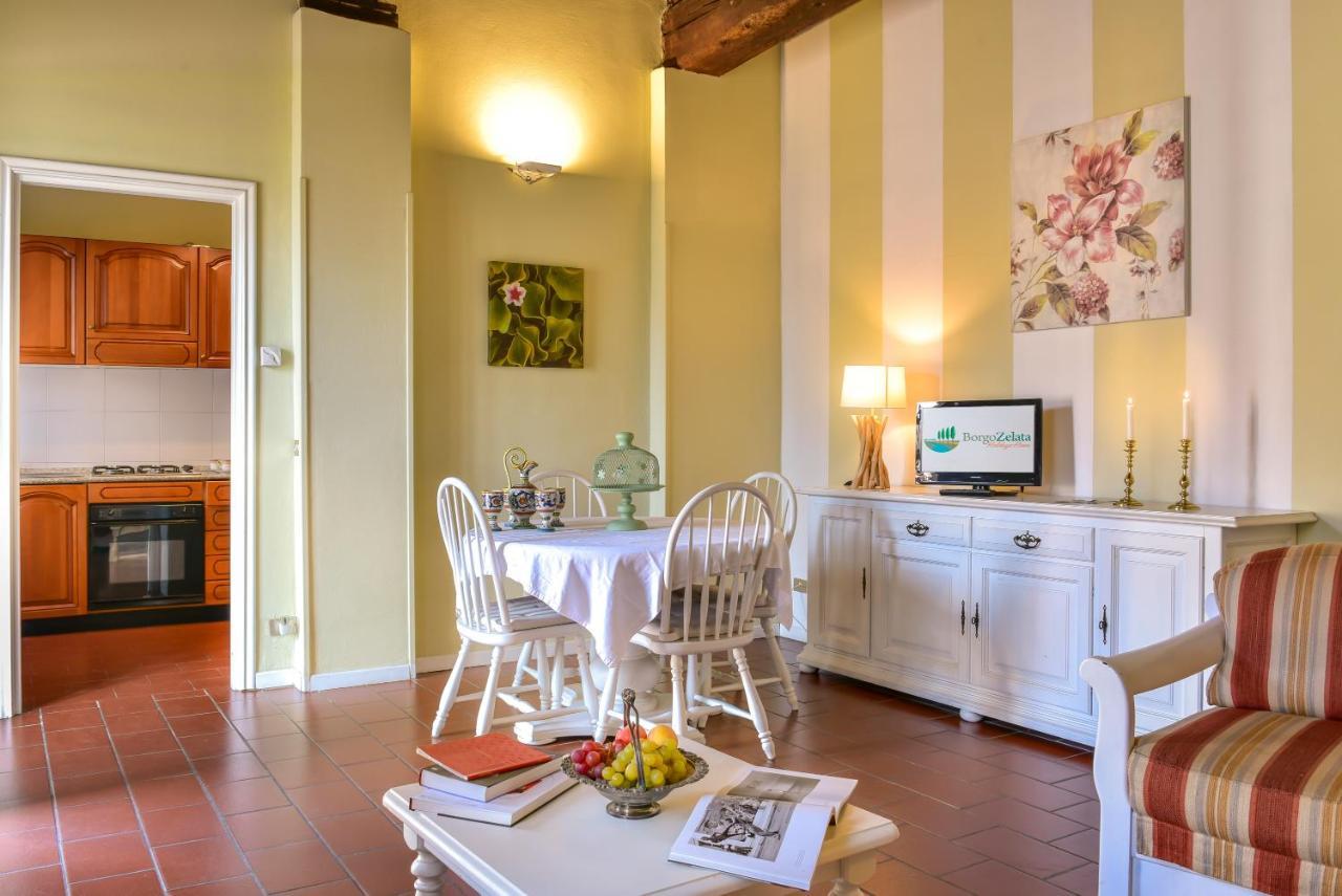 Borgo Zelata Aparthotel Bereguardo Bagian luar foto